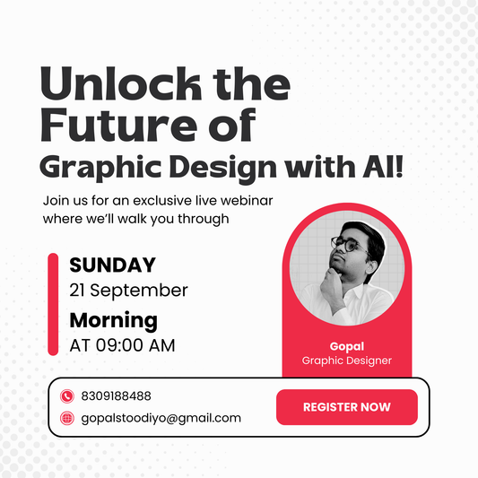 Unlock the Future of Graphic Design with AI! Live Webinar